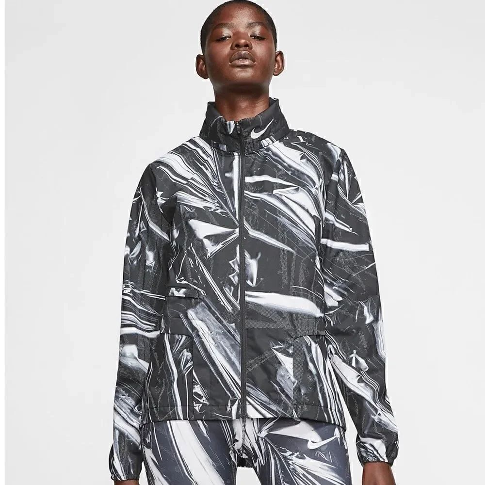 Nike | Full-Zip Running Jacket | Black